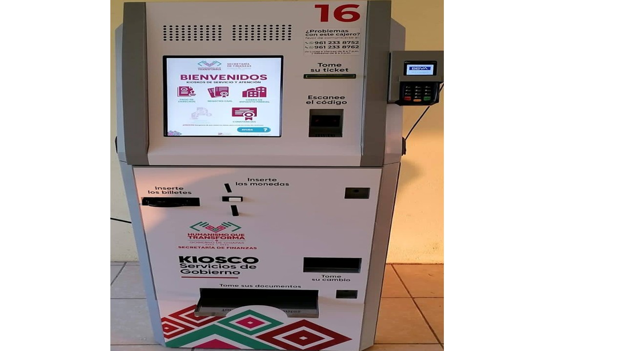 Kiosco Servicios de Gobierno