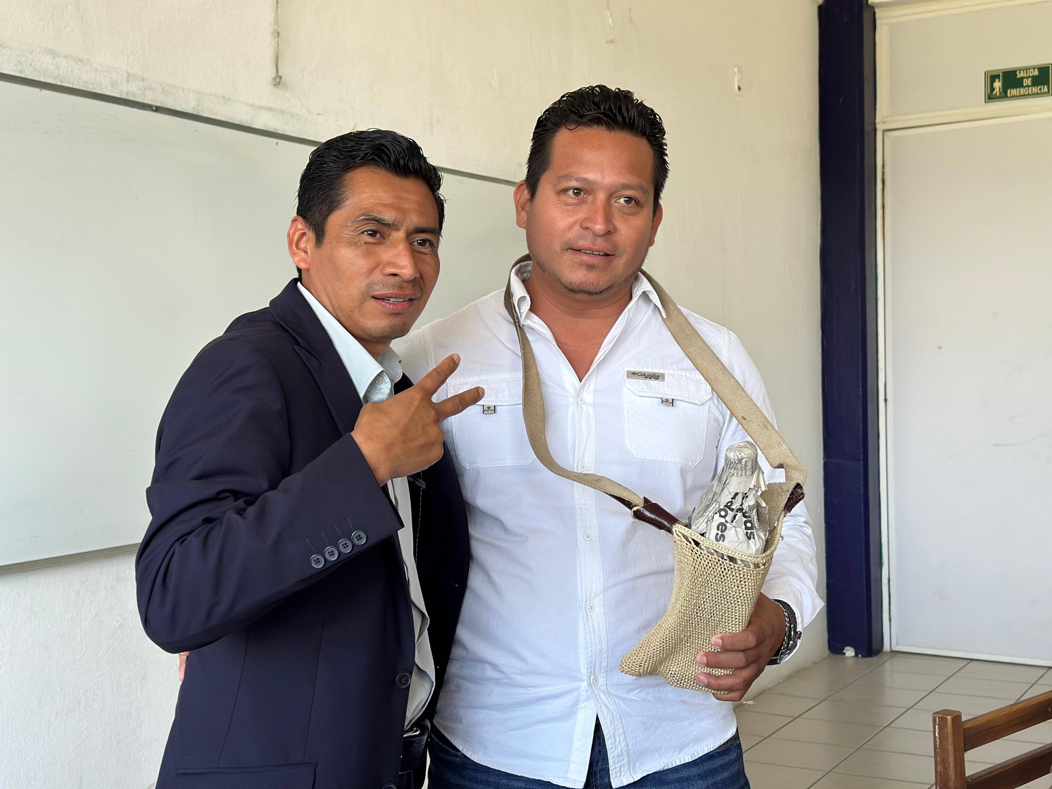 Visita del Instituto Tecnológico de Frontera Comalapa para continuar con los proyectos.