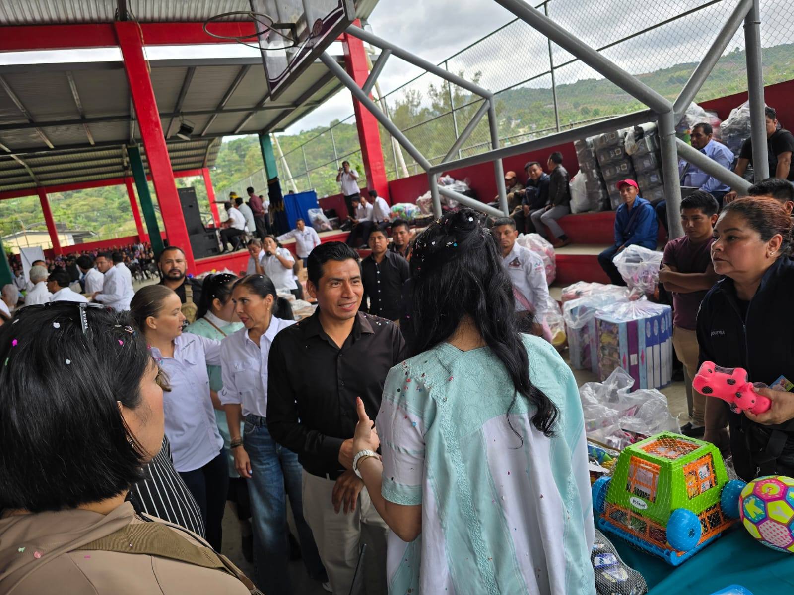 Celebración del Día del Niño en San Juan Cancuc.